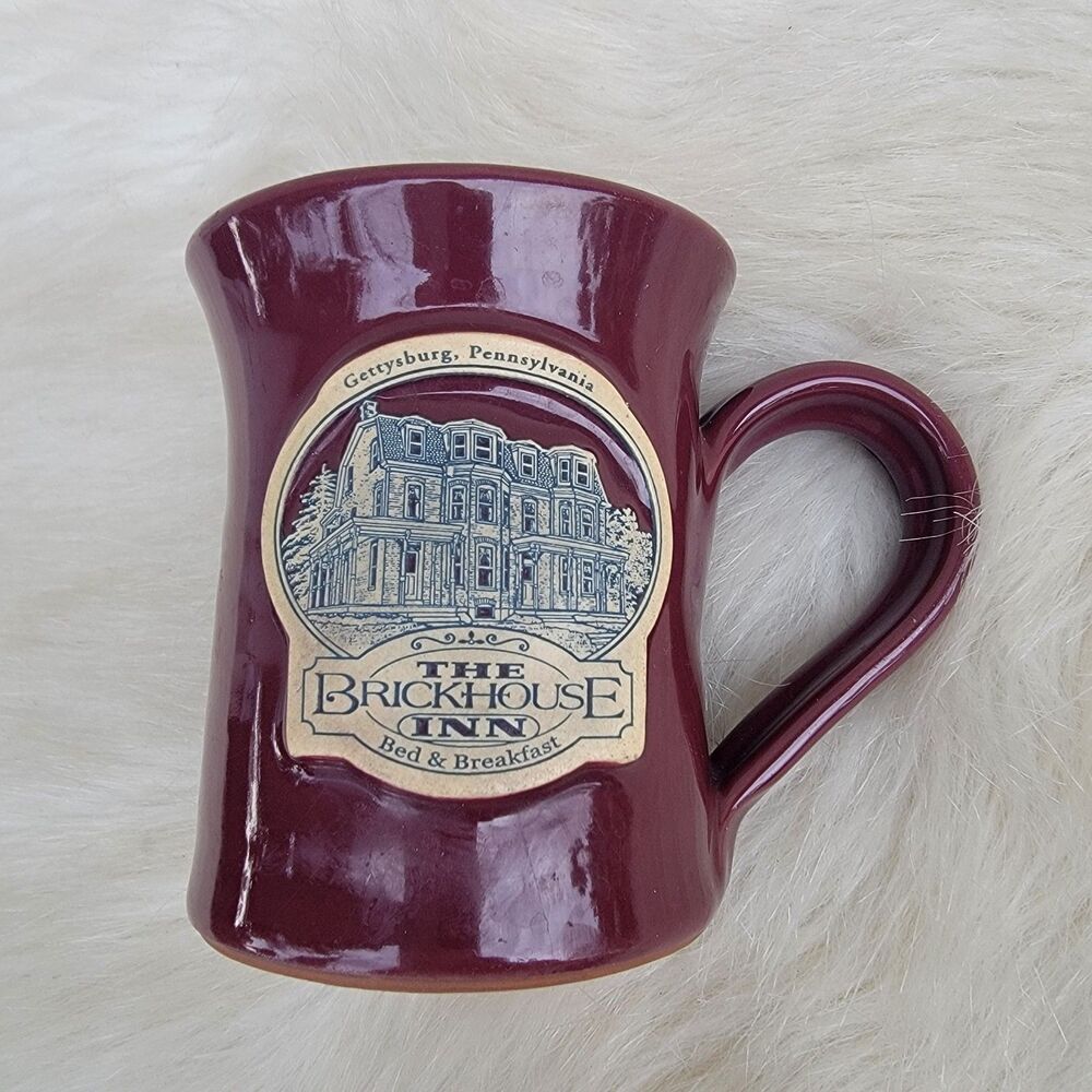 The Brick House Inn Bed & Breakfast-Deneen Pottery Gettysburg Pennsylvania Mug
